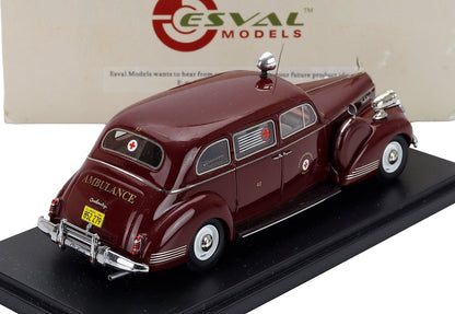 PACKARD - 160 SEDAN AMBULANCE BY HENNEY 1941 - RED