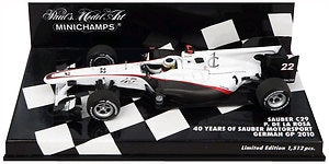 SAUBER C29 P. DE LA ROSA GERMAN GP 2010
