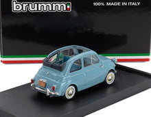 FIAT - 500 AMERICA APERTA OPEN 1958 - CELESTE CHIARO - AZZURRO