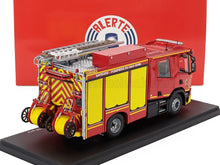 SCANIA - P280 TANKER TRUCK DOUBLE CABINE GIMAEX FPTSR SDIS 67 SAPEURS POMPIERS DE DU BAS-RHIN 2009 - RED YELLOW - Vroomi