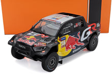 TOYOTA - GR DKR HILUX TEAM TOYOTA GAZOO RACING N 216 RALLY DAKAR 2024 SETH QUINTERO - DENNIS ZENZ - BLACK YELLOW RED