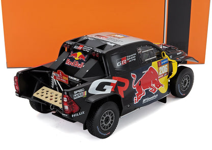 TOYOTA - GR DKR HILUX TEAM TOYOTA GAZOO RACING N 206 RALLY DAKAR 2024 LUCAS MORAES - ARMAND MONLEON - BLACK YELLOW RED