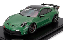 PORSCHE - 911 992-2 GT3 COUPE MANTHEY KIT 2024 - CON VETRINA - WITH SHOWCASE - AURATIUM GREEN