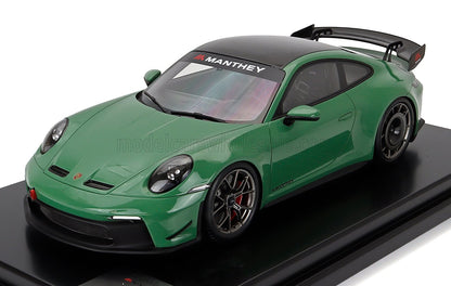 PORSCHE - 911 992-2 GT3 COUPE MANTHEY KIT 2024 - CON VETRINA - WITH SHOWCASE - AURATIUM GREEN