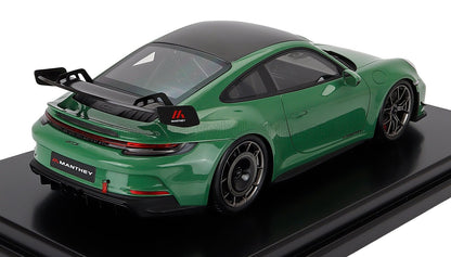 PORSCHE - 911 992-2 GT3 COUPE MANTHEY KIT 2024 - CON VETRINA - WITH SHOWCASE - AURATIUM GREEN