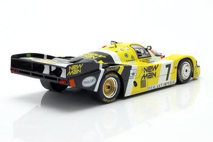 PORSCHE - 956L TURBO TEAM NEWMAN JOEST RACING N 7 WINNER 24h LE MANS 1984 KLAUS LUDWIG - HENRI PESCAROLO - STEFAN JOHANSSON - YELLOW BLACK