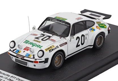 PORSCHE - 911 CARRERA TURBO TEAM CLUB ROMAND N 20 WINNER GTX CLASS 24h LE MANS 1975 BERNARD BEGUIN - PETER ZBINDEN - CLAUDE HALDI - WHITE