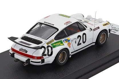 PORSCHE - 911 CARRERA TURBO TEAM CLUB ROMAND N 20 WINNER GTX CLASS 24h LE MANS 1975 BERNARD BEGUIN - PETER ZBINDEN - CLAUDE HALDI - WHITE
