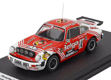 PORSCHE - 911 CARRERA RS (night version) N 14 2nd RALLY YPRES 1979 HERMES DELBAR - WILLY LUX - RED WHITE