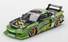 NISSAN - SILVIA (S15) LB SUPER SILHOUETTE N 555 V2 FORMULA DRIFT JAPAN 2024 - VERT ET NOIR