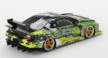 NISSAN - SILVIA (S15) LB SUPER SILHOUETTE N 555 V2 FORMULA DRIFT JAPAN 2024 - VERT ET NOIR