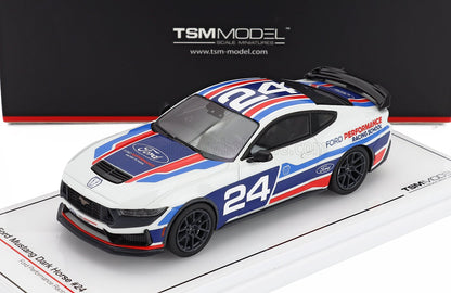 FORD USA - MUSTANG DARK HORSE N 24 FORD PERFORMANCE RACING SCHOOL 2025 - WHITE BLUE RED