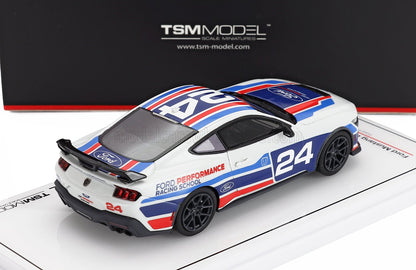 FORD USA - MUSTANG DARK HORSE N 24 FORD PERFORMANCE RACING SCHOOL 2025 - WHITE BLUE RED