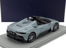 MASERATI - MC20 CIELO SPIDER 2022 - CON VETRINA - CON VETRINA - ACQUAMARINA - AZZURRO METALLIZZATO