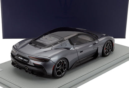 MASERATI - MC20 TETTO NERO LUCIDO 2020 - CON VETRINA - CON VETRINA - GRIGIO MISTERO - GRIGIO METALLIZZATO E NERO