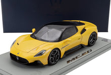MASERATI - MC20 TETTO NERO LUCIDO 2020 - CON VETRINA - GIALLO GENIO - GIALLO E NERO