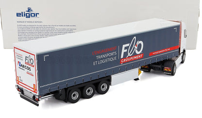 VOLVO - FH AERO TRUCK TELONATO BARCOS TRANSPORTS 2024 - WHITE BLUE