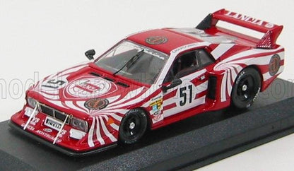 LANCIA - BETA MONTECARLO TURBO TEAM LANCIA CORSE N 51 24h LE MANS 1980 BERNARD DARNICHE - HANS HEYER - TEO FABI - ROUGE BLANC - Vroomi