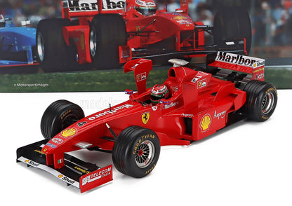FERRARI - F1  F300 N 4 WITH TOWER WINGS 3rd IMOLA GP 1998 EDDIE IRVINE - RED