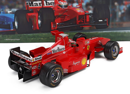 FERRARI - F1  F300 N 4 WITH TOWER WINGS 3rd IMOLA GP 1998 EDDIE IRVINE - RED
