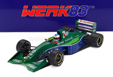 JORDAN - F1  191 TEAM 7up JORDAN N 32 FREE PRACTICE BELGIUM GP 1991 MICHAEL SCHUMACHER - GREEN BLUE