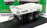Coche a escala Joskin Trans-KTP 22.50, edición limitada de Vroomi, réplica die-cast detallada con neumáticos realistas y decoración de marca.