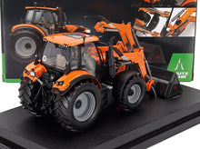 DEUTZ-FAHR - TRATTORE 6150.4 TTV CON CARICATORE FRONTALE FZ 47-23 2018 - ARANCIONE E NERO