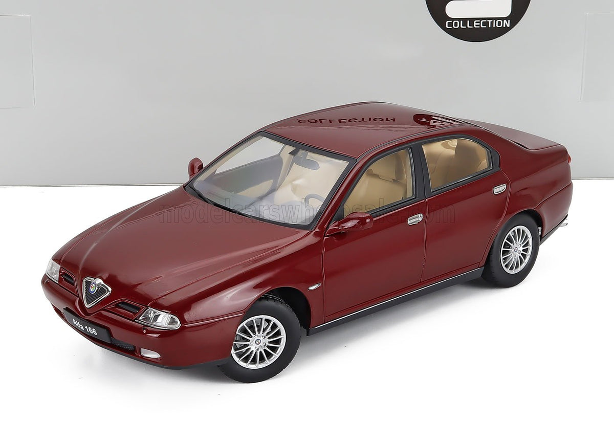 Alfa Romeo 166 1999 Red Metallic Triple 9 1:18 scale model