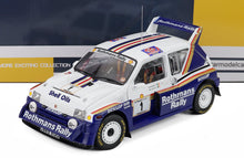 AUSTIN - MG METRO 6R4 N 1 WINNER RALLY DONEGAL INTERNATIONAL 1986 BILLY COLEMAN - RONAN MORGAN - WHITE BLUE