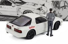Mazda RX-7 Bianco con Figura Takahashi Ryosuke 2006 Sun Star 1:18