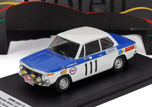 BMW 2002 Ti No. 111 Nicolas Koob Aly Kridel Rally Monte Carlo 1970 Trofeu 1:43 scale model