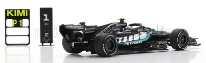 MERCEDES GP - F1  W17E PERFORMANCE TEAM AMG PETRONAS N 12 WINNER CHINA GP WITH PIT BOARD 2026 FIRST F1 VICTORY ANDREA KIMI ANTONELLI - SILVER GREEN BLACK