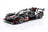 Voiture miniature Toyota GR010 Hybrid N°8 noire avec décalcomanies de sponsors détaillées, présentée chez Vroomi.