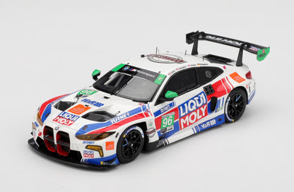 BMW - 4-SERIES M4 GT3 EVO TEAM TURNER MOTORSPORT N 96 IMSA 24h DAYTONA 2025 ROBBY FOLEY - PATRICK GALLAGHER - JAKE WALKER - JESS KLINGMANN - WHITE BLUE RED