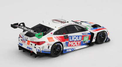 BMW - 4-SERIES M4 GT3 EVO TEAM TURNER MOTORSPORT N 96 IMSA 24h DAYTONA 2025 ROBBY FOLEY - PATRICK GALLAGHER - JAKE WALKER - JESS KLINGMANN - WHITE BLUE RED
