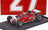Ferrari F1 126CK Turbo No. 27 Gilles Villeneuve Damaged Wing Lap 55-56 3rd Canada Montreal GP 1981 with Driver Brumm 1:43 scale model