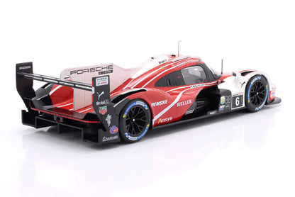 PORSCHE - 963 9RD 4.6L TURBO V8 TEAM PORSCHE PENSKE MOTORSPORT N 6 4th 24h DAYTONA 2024 KEVIN ESTRE - LAURENS VANTHOOR - MATHIEU JAMINET - NICK TANDY - RED WHITE BLACK