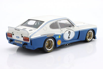 FORD ENGLAND - CAPRI RS 3100 N 2 WINNER DRM NURBURGRING 1974 ROLF STOMMELEN - BLUE WHITE