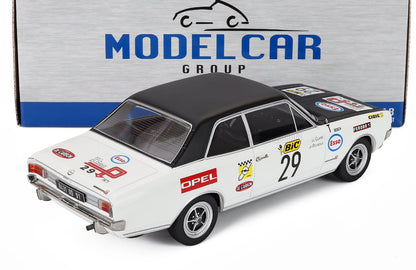 OPEL - COMMODORE GS/E N 29 (night version) RALLY TOUR DE FRANCE AUTOMOBILE 1971 JEAN LOUIS CLARR - JEAN PIERRE PEYROUX - WHITE BLACK
