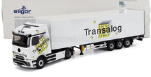 MERCEDES-BENZ - E-ACTROS 600 VRACHTWAGEN MET OPEN LAADBAK TRANSALOG TRANSPORTS 2025 - LICHTGRIJS