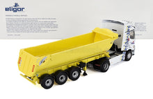 RENAULT - T480 VRACHTWAGEN MET KANTELBAAR LAADBAK VAN GARNIER TRANSPORTS 2021 - WIT EN GEEL