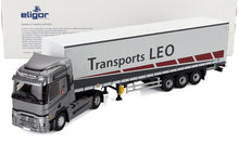 RENAULT - T480 VRACHTWAGEN TELONATO LEO TRANSPORTS 2021 - GRIJS-WIT