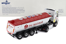 RENAULT - T480 VRACHTWAGEN MET KANTELBAAR LAADBAK VAN DU BACQUE TRANSPORTS 2021 - WIT-ROOD