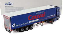 VOLVO - FH 500 VRACHTWAGEN TELONATO COUVAL TRANSPORTS 2020 - BLAUW MET