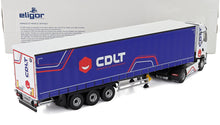 RENAULT - T-LINE HIGH TRUCK TELONATO CDLT TRANSPORTS 2023 - WIT-BLAUW