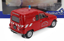 RENAULT - R4L F4 VAN SAPEURS POMPIERS 1976 - RED