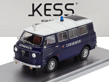 ALFA ROMEO - F-12 MINIBUS SÉRIE 1 CARABINIERS - POLICE - 1969 - BLEU BLANC