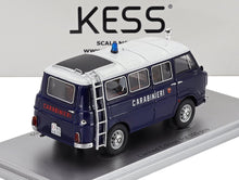 ALFA ROMEO - F-12 MINIBUS SÉRIE 1 CARABINIERS - POLICE - 1969 - BLEU BLANC