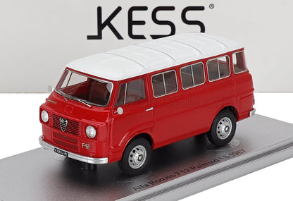 ALFA ROMEO - F-12 MINIBUS 1-SERIES 1967 - RED WHITE