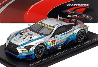 LEXUS - LC500 GT del equipo LM CORSA SYNTIUM PETRONAS n.º 60, categoría GT300, SUPER GT 2025: HIROKI YOSHIMOTO - SHUNSUKE KOHNO - VERDE PLATEADO